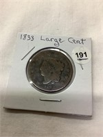 1833 Large Penny