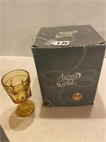 Aurea Gold Glass Cups