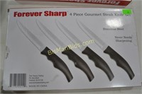 Forever Sharp Steak Knife Set