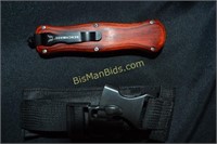 Benchmade Marked Knife, Spring Assisted