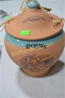Stoneware Oregano Pot