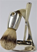 STERLING SILVER SHAVING SET