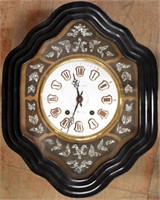 ANTIQUE FRENCH PICTURE FRAME CLOCK