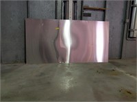 4x8 sheet of metal other in background not