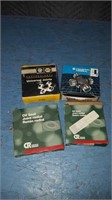 Universal joints and bearings 4 pieces