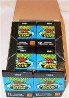 1991 Topps Stadium Club NHL Hockey Unopened Packs