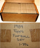 1989 Topps Football Set 1-396 Cards