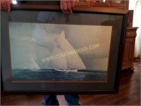 Beautiful  Wood Framed Sofa Picture