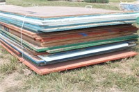 (29) Assorted OSB & plywood various widths