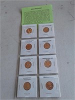 2009 LINCOLN PENNY SET D & P