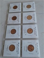 UNCIRCULATED LINCOLN PENNEY SET