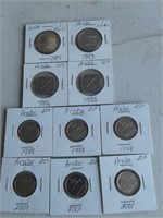 ARUBA FLORIN COINS