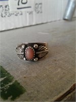 VINTAGE SILVER RING MARKED 925