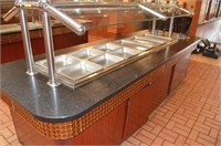 9 Tray Heated & Lighted Buffet