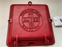 Hayes Four-Wheel No . 44 Planter Lid