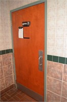 Womens Restroom Door, Frame & Hardware