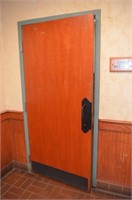 Family Restroom Door, Frame & Hardware