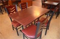 46 x 28" Table & 4 Chairs