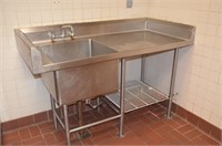 Prep Table with Sink