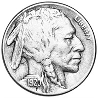 1920-S Buffalo Head Nickel NICELY CIRCULATED