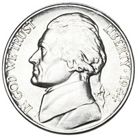 1944-D Jefferson War Nickel UNCIRCULATED