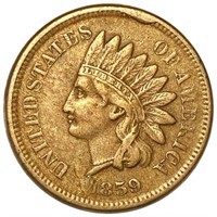 1859 Indian Head Penny LIGHTLY CIRCULATED