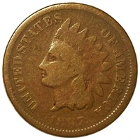 1897 Indian Head Penny NICELY CIRCULATED