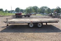 Tandem Axle Flat Deck Trailer