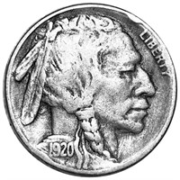 1920-S Buffalo Head Nickel NICELY CIRCULATED