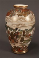 Japanese Meiji Period Satsuma Vase,