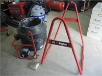 RED LION PORTABLE CEMENT MIXER-WORKS-SEE DESCRIPTN