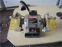 CRAFTSMAN 6 IN BENCH GRINDER 1/3 HP -WORKS