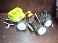 RYOBI BATTERY OR AC LED LIGHT KIT-WORKS