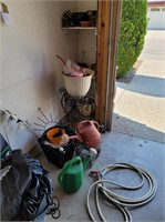 Garden Hose, Plant Stands, Garden Containers, More