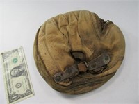 Antique Early Baseball Mit Glove primitive