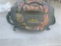 CABELA'S SOFT SIDE TACKLE BOX W/ CONTENTS