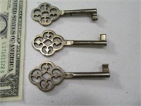 (3) Unique larger Skeleton Type Keys