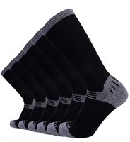 Enerwear 6P Pack Men's Merino Wool Socks10-13