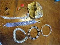 assorted bracelets