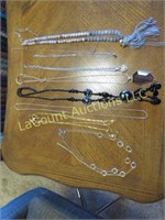 costume jewelry necklaces one sterling silver