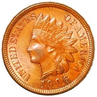 1906 Indian Head Penny CLOSELY UNCIRCULATED