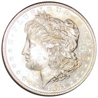 1881-S Morgan Silver Dollar CHOICE BU PL