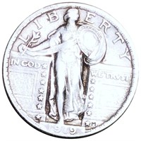 1919 Standing Liberty Quarter LIGHTLY CIRCULATED