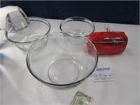 (4) Handheld Kitchen Mixer & Anchor Nesting Bowls