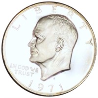1971-S Eisenhower Dollar GEM PROOF