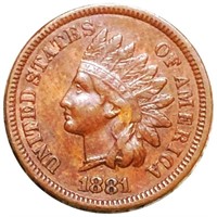 1881 Indian Head Penny XF