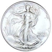 1939 Walking Half Dollar UNCIRCULATED