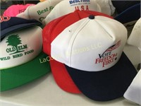 assorted baseball hats