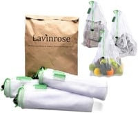 PACK OF 2 Reusable Produce Bags 18 TOTAL
