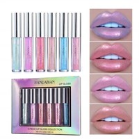 6Pcs Pearl Shimmer Lipstick Set